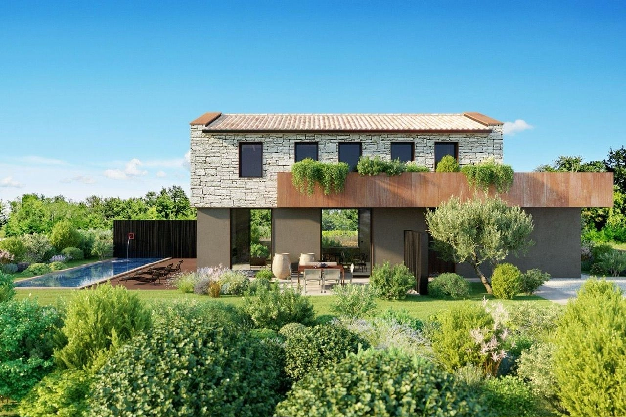 Istra, Bale, luksuzna dizajnerska vila, 503m2