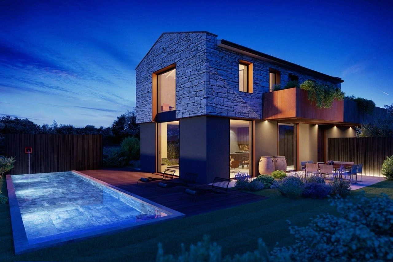 Istra, Bale, luksuzna dizajnerska vila, 503m2