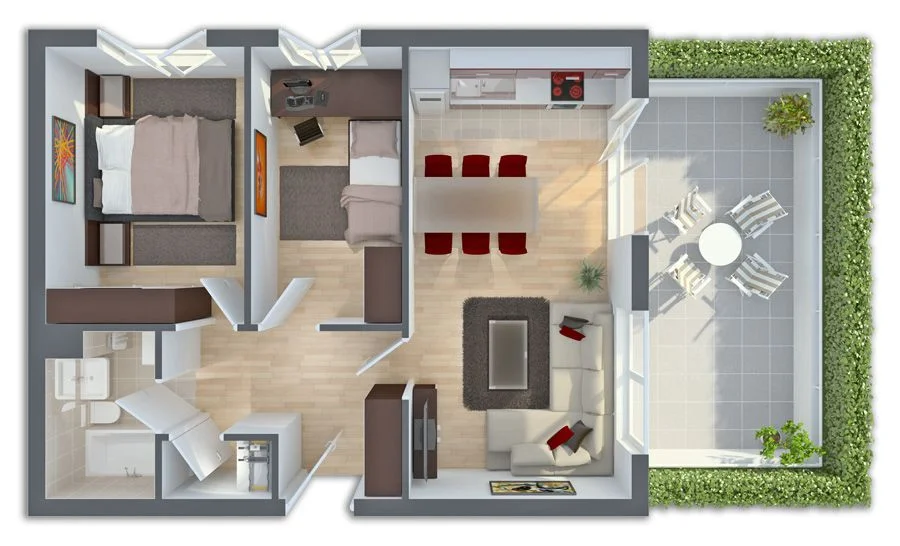 Stan, Prodaja, Gorica, Centar, Novogradnja, 65m²!