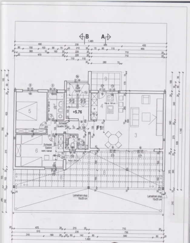 Ekskluzivan stan 105 m² s terasom i parkingom, zadnji kat, Podsused