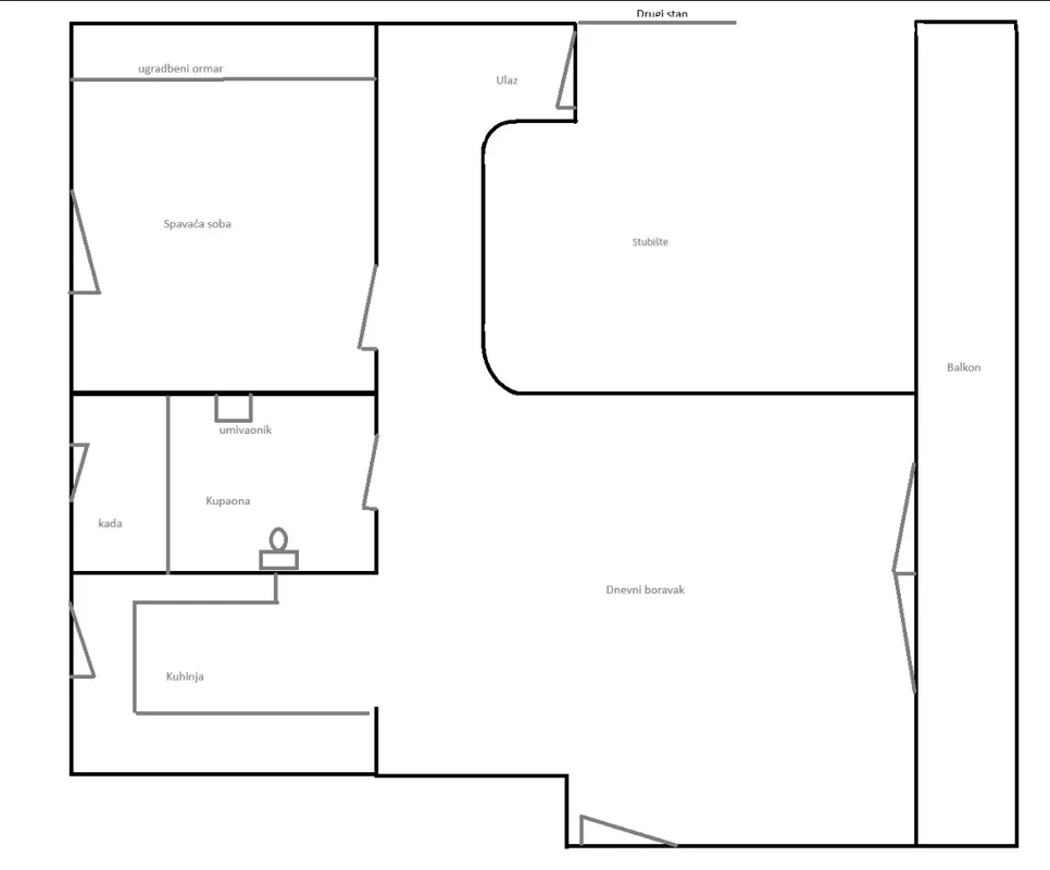 Stan, zagreb, Dugave, 53m2, prekrasan balkon, top lokacija!
